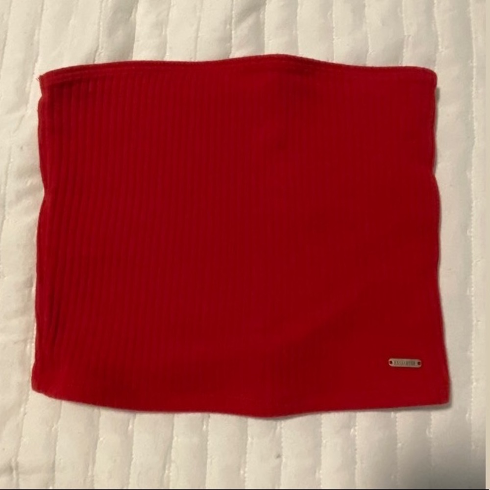 RED TUBE TOP
